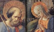 Details of  The Adoration of the Infant jesus, Fra Filippo Lippi
